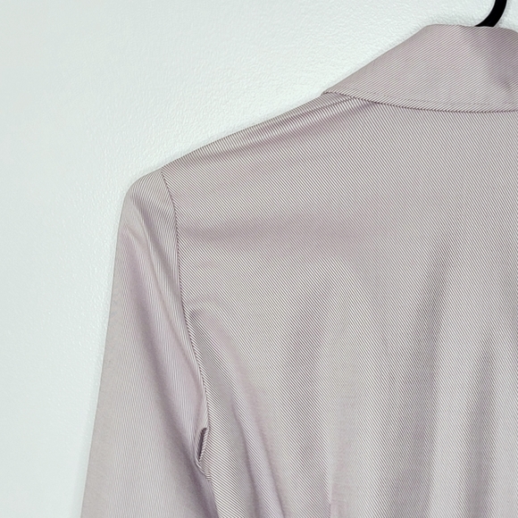 2/$30 🌻 | Ann Taylor | Purple Wrap Around Tie Blouse - Picture 15 of 16